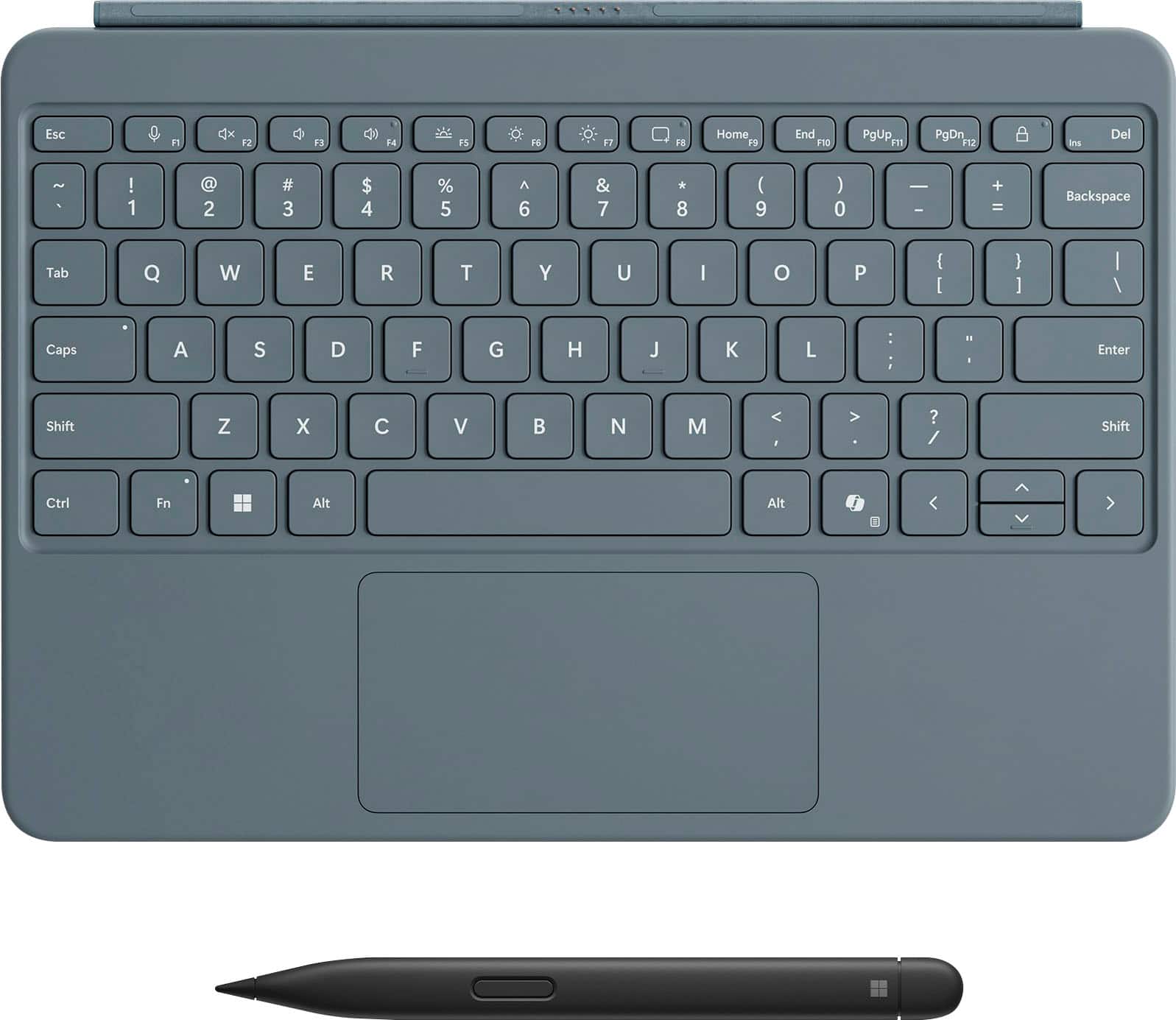 Microsoft - Surface Pro 12" Tastatur für Pro 12" mit Slim Pen - Ocean
